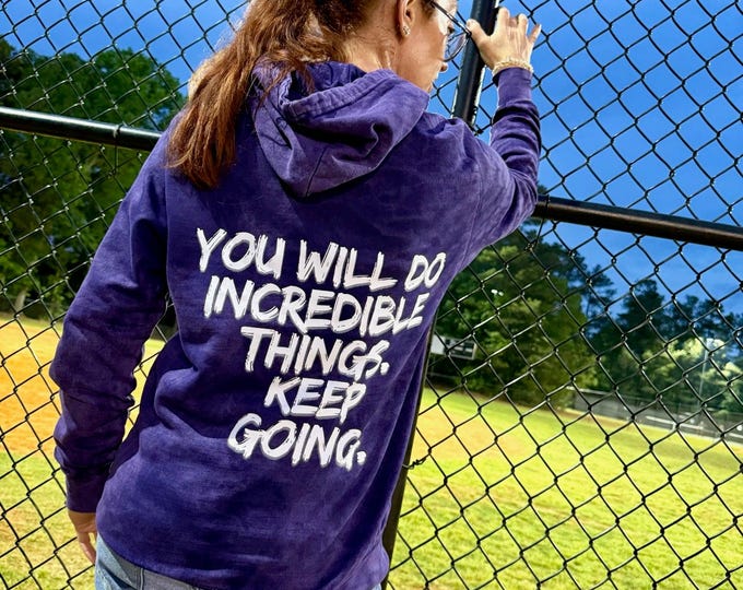 Featured listing image: The Incredible Hoodie - Motivational Sweatshirt