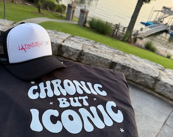 Chronic But Iconic Tee – Chronic Illness Awareness T-Shirt
