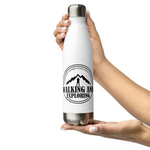Stainless steel water bottle