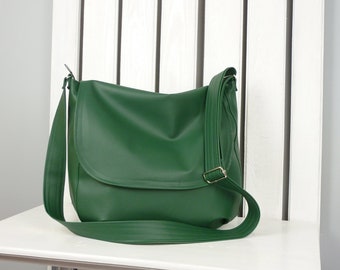 green crossbody bag