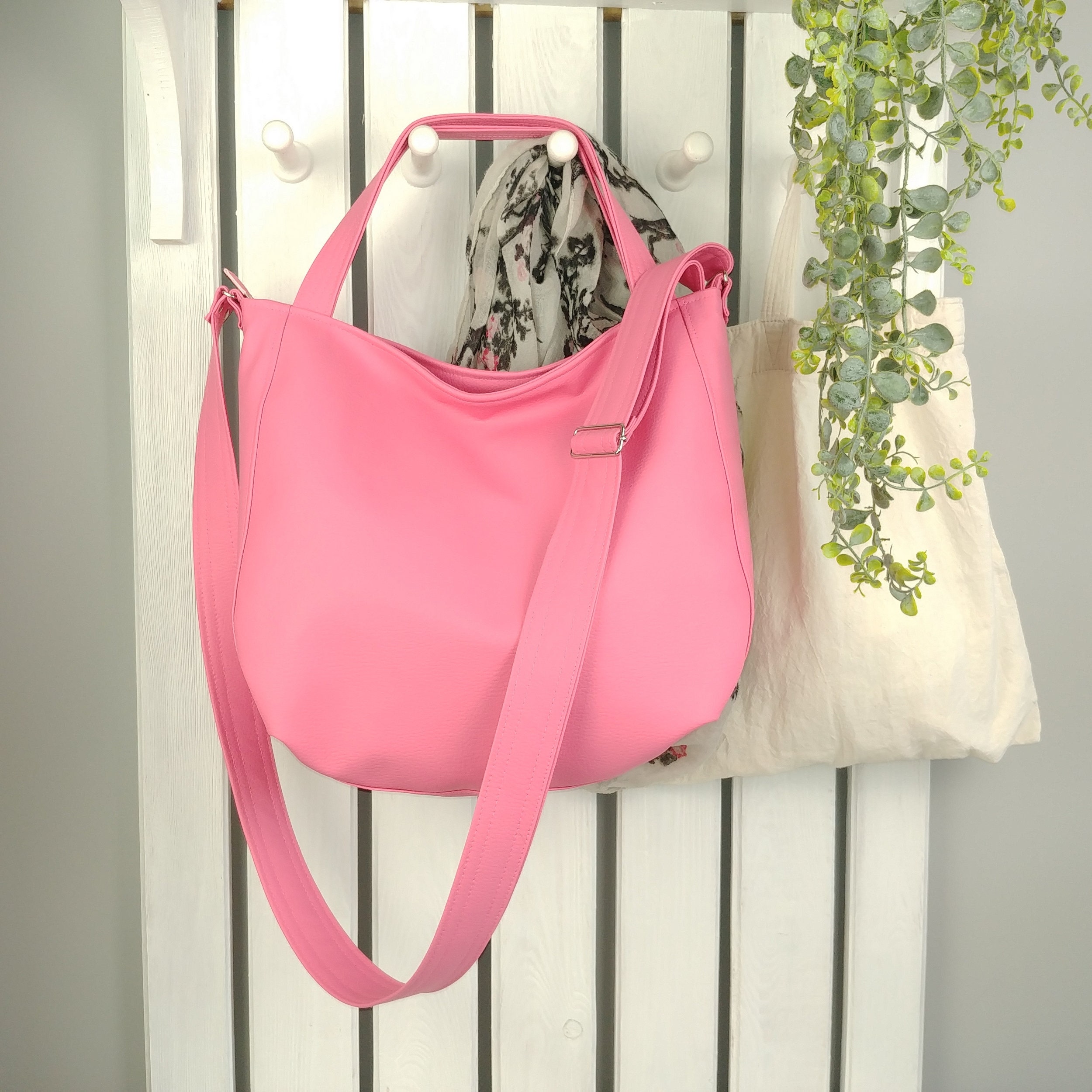 Pink Crossbody Bag Etsy