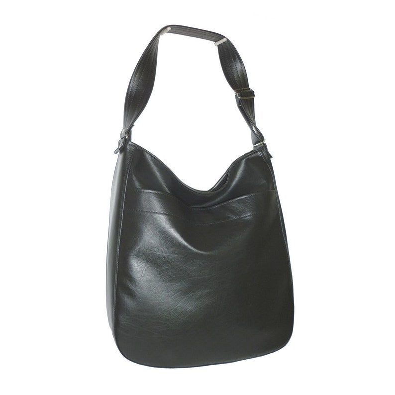 vegan leather hobo bag