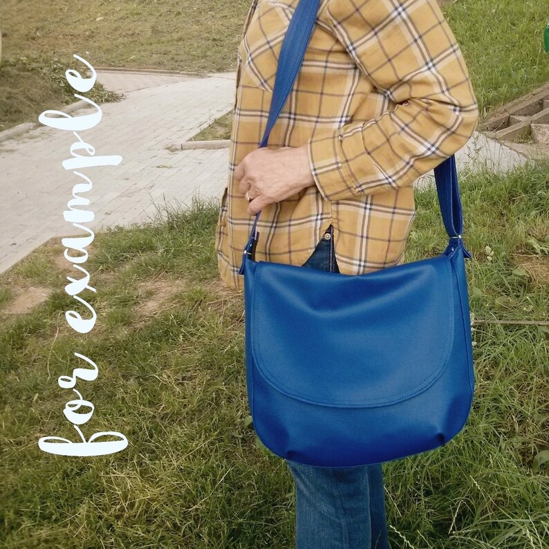 Large Vegan Green Crossbody Messenger Bag for Women Boho Etsy