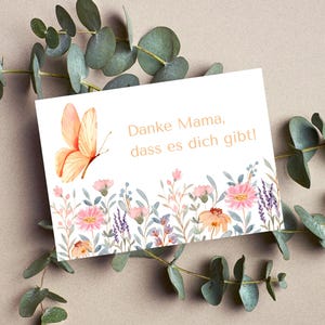 Tarjeta del Día de la Madre/postal/tarjeta de felicitación/Día de la Madre/para imprimir