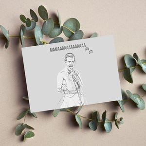 Cartão/postal/cartão de felicitações/Dia das Mães/para imprimir