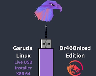 Garuda Linux Dr460nized 32GB Bootable USB Live & Install | Arch Linux Rolling