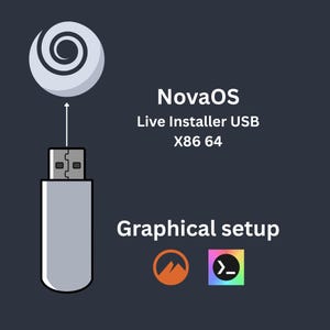 USB de arranque NovaOS de 32 GB: instalador en vivo de Linux Mint Cinnamon con persistencia