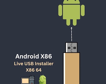 Android-x86 32GB Bootable USB: Run Android on PC (64-bit)