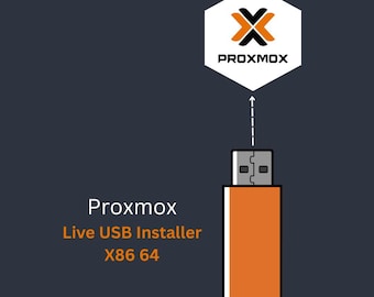 32GB Linux Proxmox USB – Enterprise Virtualization | VM Hypervisor Orchestration