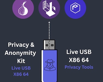 32 GB Privacy & Anonymity USB Kit – Tails, Whonix and Qubes OS | Tor Browser