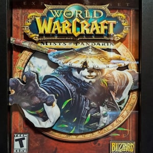World of Warcraft Expansion Shadow Box Fan Art MISTS OF PANDARIA