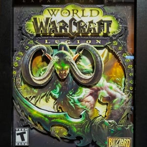 World of Warcraft Expansion Shadow Box Fan Art LEGION