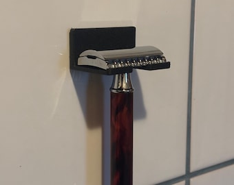 Rasierhobel-Halter – Wandhalterung ohne Bohren