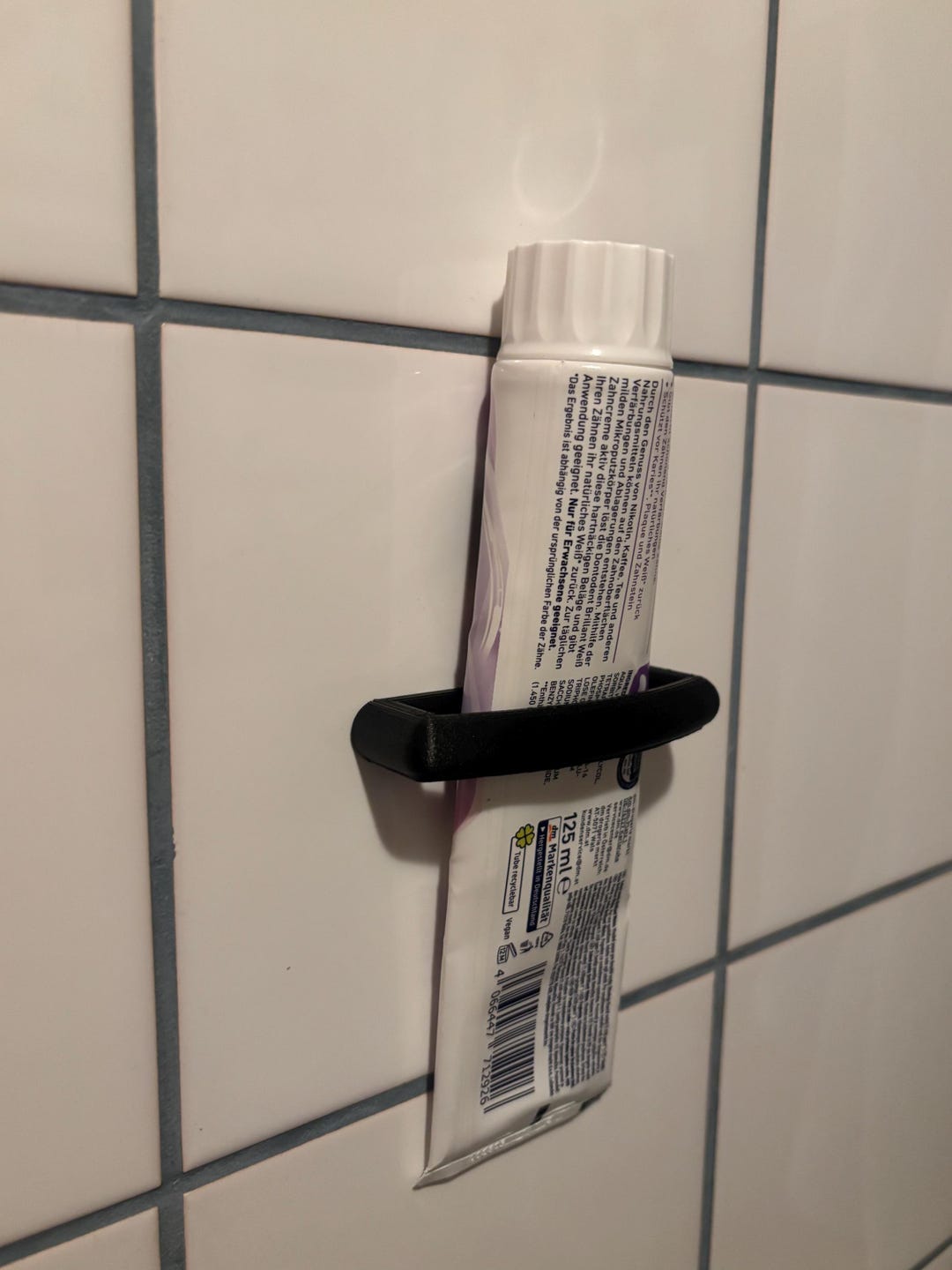 Toothpaste Tube Holder up to 6 Cm, Drill-free - Etsy