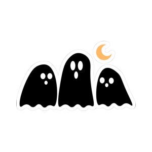 Halloween Stickers, Trick-or-Treat sticker, Spooky Stickers, Pumpkin Decals, Festive Stickers, Kiss-Cut Stickers