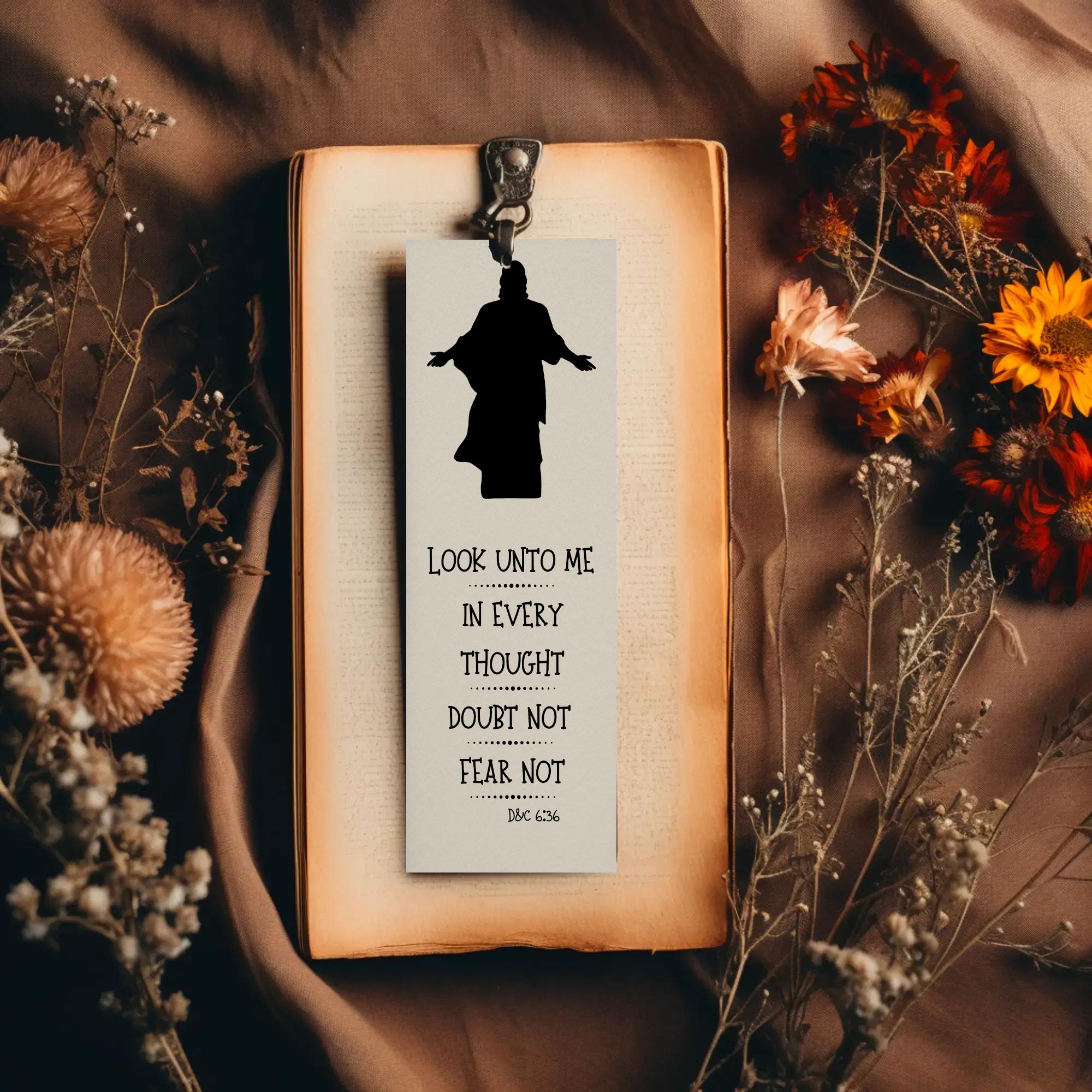 2025 LDS Youth Theme Bookmarks- Look Unto Christ PRINTABLE- Young Women ...