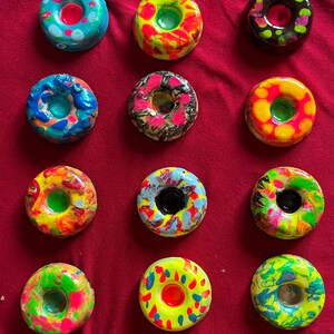 Mini Donut Art Magnet