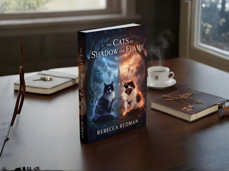 Custom genre book cover design featuring a dark, atmospheric forest setting for thriller and mystery novels. Professional bespoke book cover service for suspense, crime fiction, and horror genres, including high-contrast typography and moody digital illustration for indie authors and self-publishing.