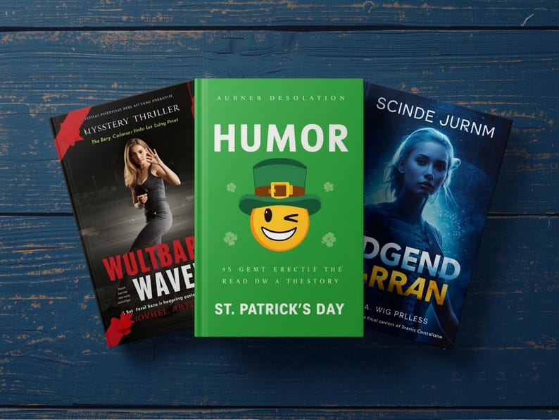 Creative digital book art and high-quality typography for independent authors, boutique publishers, and personalized book commissions