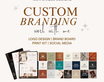 Custom Branding Package | Logo Design, Brand Board, Identity Kit