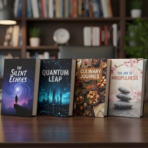 Bespoke fantasy genre book cover design featuring a mystical female character with glowing magical effects. Professional custom book cover art service for indie authors of urban fantasy, paranormal romance, and YA fiction, highlighting atmospheric digital illustration and bold typography