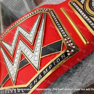 Universal Championship Replica Title Belt Adult Size Brass
