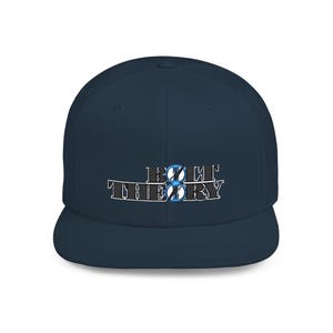 BOLTTHEORY Flat Bill Snapback, Stilvolle Kappe für Modeliebhaber, Unisex Verstellbare Mütze, Urbanes Streetwear Accessoire