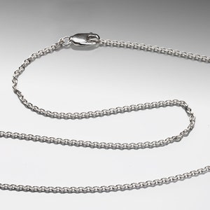 1.7mm Cable Chain - Argentium Silver