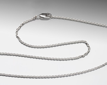 1.7mm Cable Chain - Argentium Silver