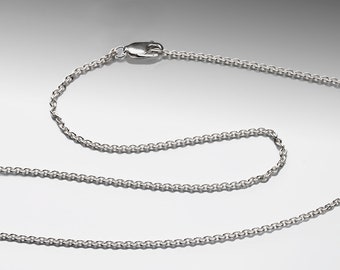 1.7mm Cable Chain - Argentium Silver