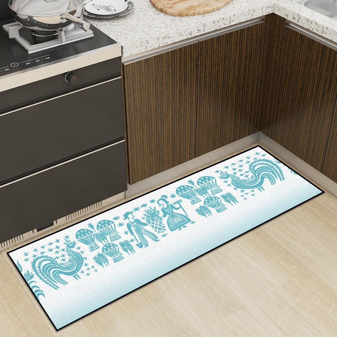 Pyrex Rug Pyrex Butterprint Designed, Kitchen Rug Runner, Non Slip - Etsy