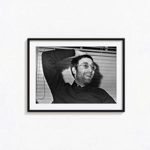 John Lennon Posters / John Lennon Black and White Wall Art, Album Cover Poster, Home Decor, Photography Prints, The Beatles poster BAM64