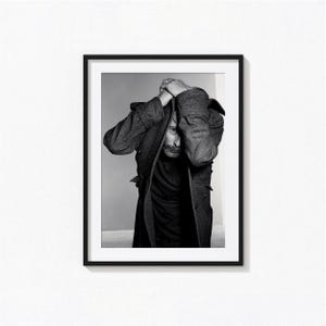 Thom Yorke Posters / Thom Yorke Black and White Wall Art, Album Cover Poster, Home Decor, Photography Prints, Radiohead Poster , BAM149