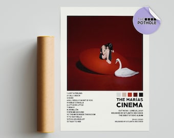 The Marias Posters, Cinema Poster, Album Cover Poster, Poster Print Wall Art, Custom Poster, Home Decor, The Marias