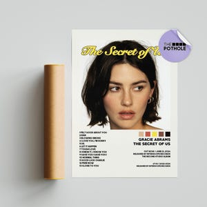 Gracie Abrams Posters / The Secret of Us Poster / Album Cover Poster, Poster Print Wall Art, Custom Poster, Home Decor, Gracie Abrams