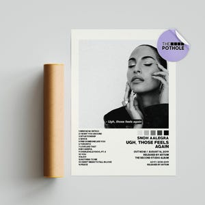 Snoh Aalegra Posters / Ugh, Those Feels Again Poster / Album Cover Poster, Poster Print Wall Art, Custom Poster, Home Decor, Snoh Aalegra