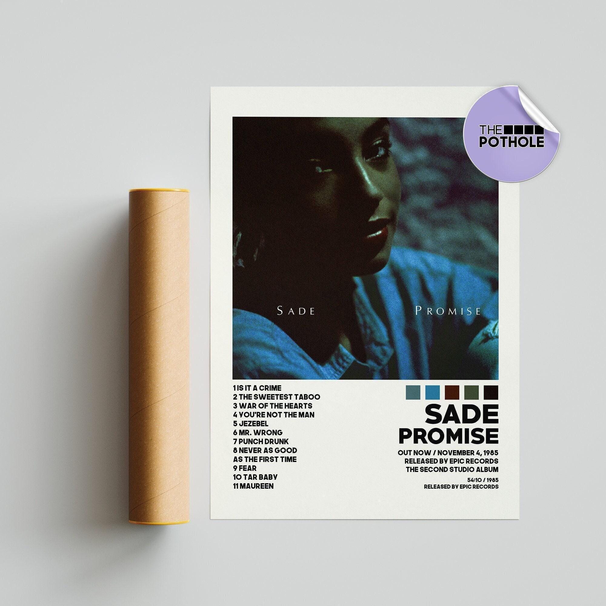 Sade Poster Promise - Etsy