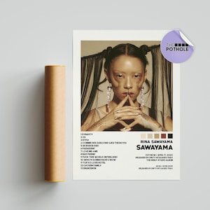 Rina Sawayama Posters | Sawayama Poster / Album Cover Poster / Poster Print Wall Art, Custom Poster, Home Decor, Rina Sawayama, Sawayama
