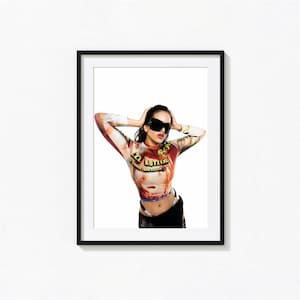 Rosalia Posters / Rosalia Black and White Wall Art, Album Cover Poster, Home Decor, Photography Prints, Motomami Poster, ROSALIA2