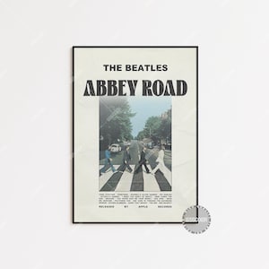 The Beatles Posters / Abbey Road Poster / The Beatles, Revolver, Album Cover Poster, Poster Print Wall Art, Custom Poster, LESS542