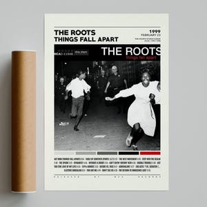 The Roots Posters / Things Fall Apart Poster / Album Cover Poster, Poster Print Wall Art, Custom Poster, Home Decor, The Roots