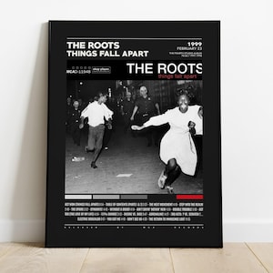 The Roots Posters / Things Fall Apart Poster / Album Cover Poster, Poster Print Wall Art, Custom Poster, Home Decor, The Roots