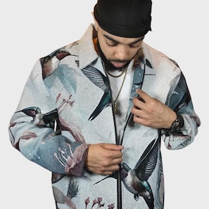 GIOVESSA Hummingbird Tapestry Jacket