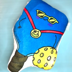 Pickleball paddle Plushy