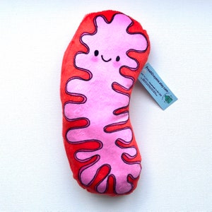 Mitochondria Plush, the powerhouse of the pillow image 2