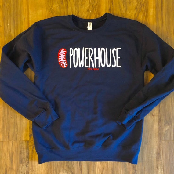 Mitochondria Powerhouse Sweatshirt in Navy | Etsy