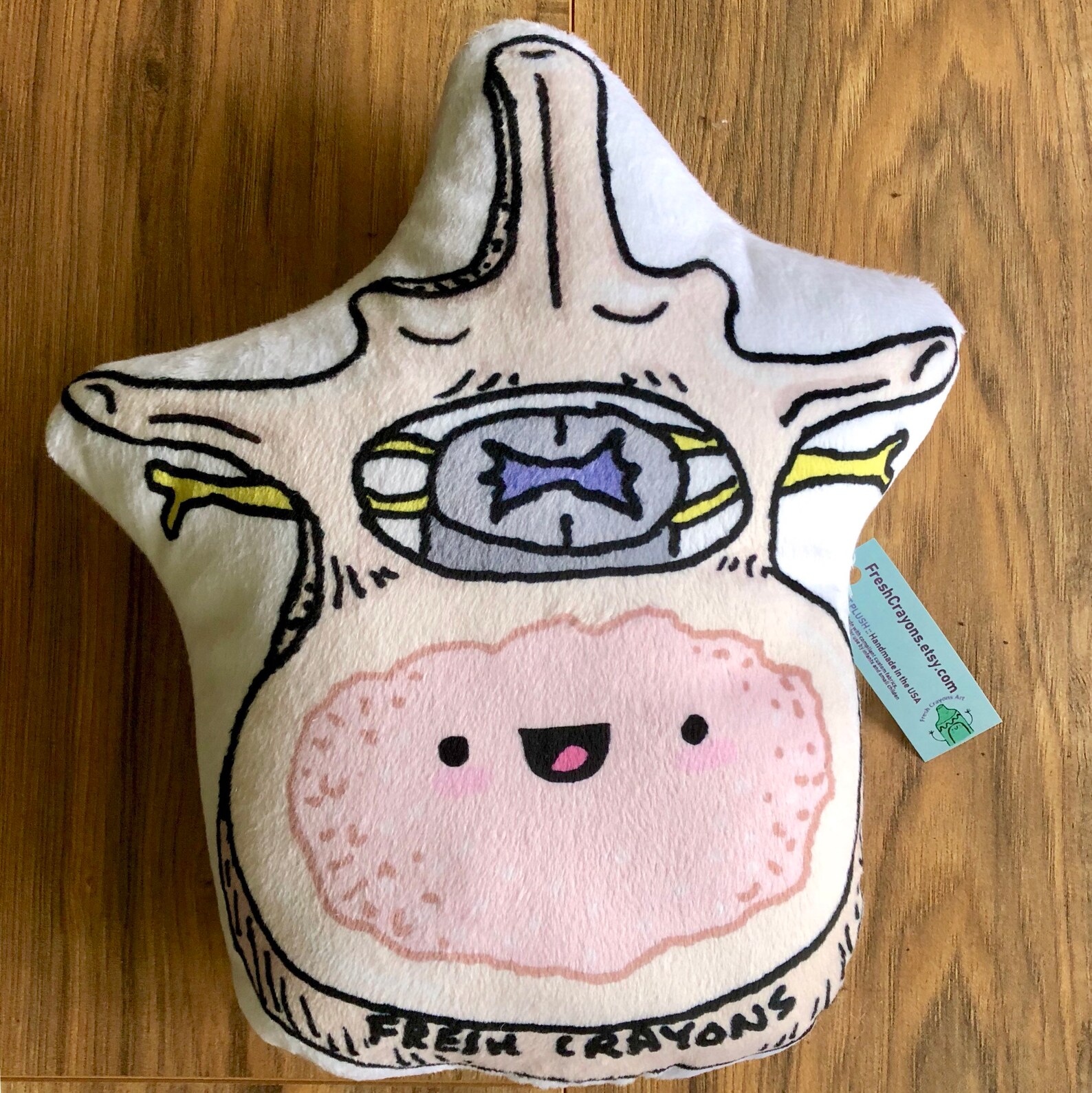 Vertebrae Plushy/ Spine Toy/ Back Anatomy Bones Plush/ Spinal Etsy