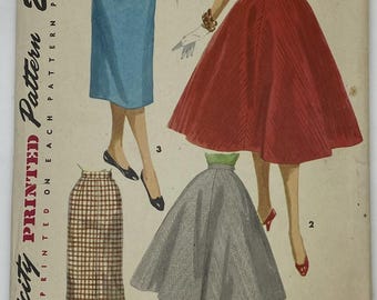 1950年代ロックンロールスカートPDF縫製パターンウエスト29 - Etsy 日本