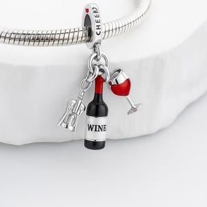 Pandora Wine Charm - Etsy