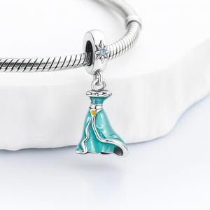 disney princess dress charms Belle Dress Dangle Charm